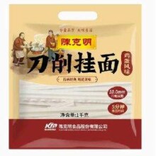 陈克明 鸡蛋刀削宽挂面 1kg