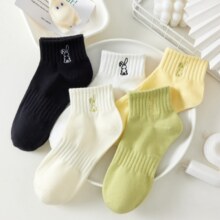 男女款春夏季短袜10双