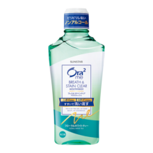 皓乐齿（Ora2）漱口水茉莉花茶味460ml 清新口气 无酒精漱口水便携去渍护龈抗菌