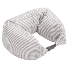 名创优品 面包粒子U型枕 浅灰