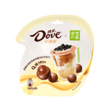Dove 德芙 小清新 奈雪の茶联名 黑糖珍珠奶茶味 软糖夹心巧克力 30g 袋装