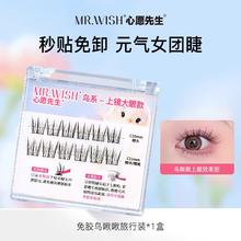 心愿先生 MR.WISH R.WISH 心愿先生 免胶假睫毛美鼠了鸟啾啾狐白白3D胶水款