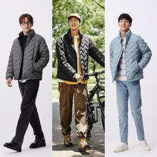 森马 羽绒服男2024冬季防水保暖立领外套简约纯色上衣轻薄羽绒