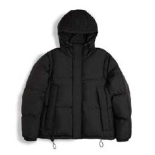 20点开始：马登工装 山系可拆卸羽绒服 炭黑色