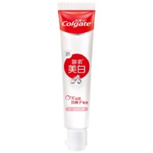 高露洁（Colgate）活性酵素美白牙膏 40g 沁爽白桃味 清新去口气