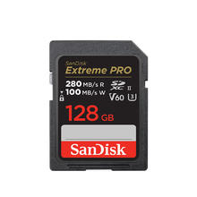 SanDisk Extreme PRO SD存储卡 128GB（UHS-II、V60、U3）