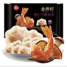 PLUS：思念 金牌虾 虾仁三鲜水饺 480g*3件