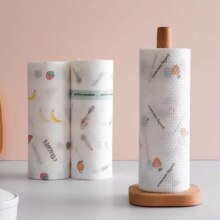 懒人厨房抹布 干湿两用吸油吸水一次性15*20cm*135张*2件