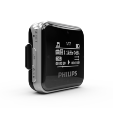 飞利浦（PHILIPS）SA2208 飞声音效8G 发烧无损迷你运动跑步MP3播放器 FM收音录音