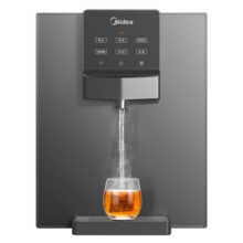 美的（Midea）家用净水器伴侣管线机 秒速加热直饮一体 智能触控定量出水 全通量匹配壁挂式饮水机净饮机MG245-R