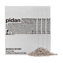 88VIP：pidan 皮蛋咖啡膨润土混合猫砂2.4kg*4包