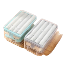 多功能洗衣肥皂盒蓝色款1个