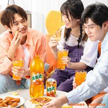 百事可乐美年达橙味汽水碳酸饮料330ml*24罐