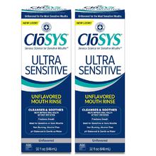 【含税直邮】CloSYS Ultra Sensitive 漱口水，32 盎司（946ml），2 件装