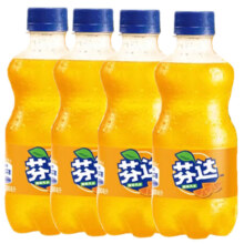 京东百亿补贴：可口可乐（Coca-Cola） 300ml小瓶碳酸饮料 芬达6瓶