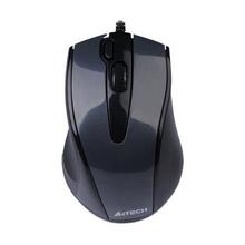 双飞燕 N-500F 有声版 有线鼠标 1000DPI 高亮铁灰