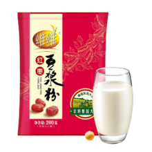 维维红枣豆浆粉 200g/袋 营养早餐速溶即食冲饮代餐非转基因大豆