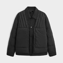 GXG 简约休闲假两件保暖短款夹克羽绒服男士外套