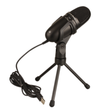 铁三角（Audio-technica）AT9934USB 电容麦台式电脑麦克风 视频会议 专业录音话筒 黑色