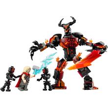 乐高 LEGO Marvel漫威超级英雄系列 76289 雷神托尔大战苏尔特尔拼搭人偶