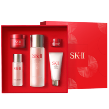 PLUS会员：SK-II 神仙水75ml 赠面霜15g+眼霜2.5g+清莹露30ml+洁面20g