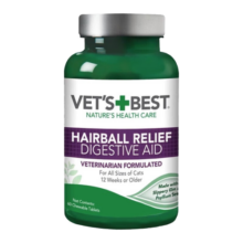 维倍思美国进口绿十字猫草片泌尿片VetsBest猫咪化毛球片植物化毛猫片化毛吐毛球 绿十字猫草片60片