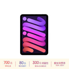 苹果 Apple iPad mini (A17 Pro) 8.3英寸 2024年新款平板电脑(128G eSIM版/MXQ33CH/A)紫色