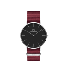 丹尼尔惠灵顿（DanielWellington）DW手表情侣表36mm尼龙带超薄欧美石英腕表情人节礼物DW00100274