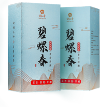 衡峰 茶叶 碧螺春绿茶明前春茶 2024新茶 花香甘甜 盒装送礼袋 【200克】100克*2盒