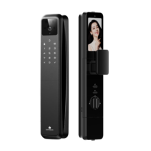 德施曼（DESMAN）智能门锁人脸识别指纹密码哨兵猫眼锁麒麟Q50FMax（Shotax版） 高端黑