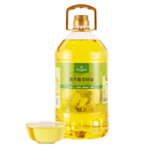 1号会员店压榨一级低芥酸菜籽油 充氮锁鲜 食用油 5L
