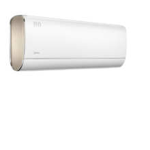 美的（Midea）纤白 无风感空调挂机 柜机 3匹 新一级能效智能家电 变频冷暖自清洁 壁挂式/客厅圆柱 立式空调 1.5匹 一级能效 纤白MWD1 智能呵护