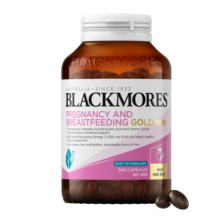澳佳宝Blackmores dha孕妇乳母黄金营养素复合叶酸备孕哺乳期360粒