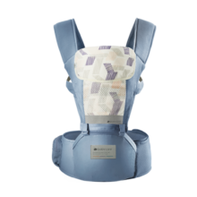babycare腰凳宝宝婴儿背带减震前后抱式抱娃神器四季通用款 珀尔里粉