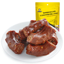 周黑鸭 甜辣卤鸭脖140g 休闲零食 武汉特产小吃 真空小包装【鸭哥推荐】