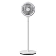 美的（Midea）【空调伴侣】空气循环扇家用电风扇空调伴侣节能省电台立两用摇头落地扇卧室客厅低噪对流 【3档风量】台地三用白色款 FGA24TQ
