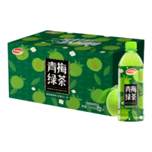 plus会员：达利园 青梅绿茶饮料500ml*15瓶 整箱