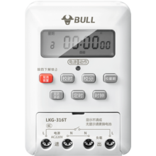 公牛（BULL）微电脑时控开关定时器 定时开关时间 全自动定时控制器 LKG-316T