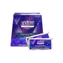佳洁士（CREST）美白牙贴3D加强版 美版美国进口 去黄洁白亮白 1盒【20对/40贴】