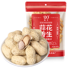 plus会员：滋粤鹤星 蒜香味花生 280g