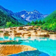 乐山+峨眉山+九寨沟+黄龙风景名胜区+都江堰+成都7日6晚跟团游