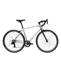迪卡侬 DECATHLON RC100 V2 Van Rysel升级版 公路自行车 8882002 银色 M 700C 7速