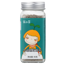 窝小芽 牡蛎黑芝麻粉40g/罐 儿童天然食材调味料拌饭伴餐主食佐料