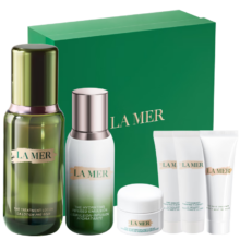 38节、PLUS会员：LA MER 海蓝之谜 精萃水乳套装 精萃水150ml+精萃乳50ml 赠精萃水30ml*3+面霜7ml*2+礼盒