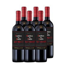 红魔鬼（Casillero del Diablo）智利进口红酒红魔鬼黑金珍藏红葡萄酒750ml 整箱6支装