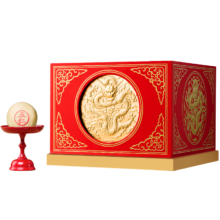 北京稻香村 北京特产饼工蛋糕礼盒 皓玉青风760g