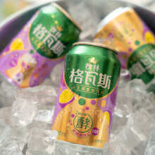 秋林格瓦斯 益生菌面包发酵饮料经典原味格瓦斯330ml*6罐