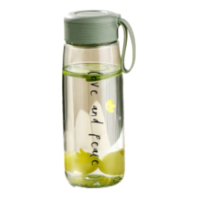 富光塑料杯tritan材质茶杯水杯学生便携创意杯子耐摔夏天简约太空杯