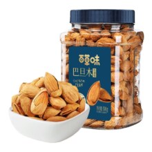 淘宝百亿补贴:百草味 罐装薄壳巴旦木 500g