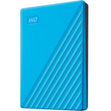 西部数据（WD） 2.5英寸移动硬盘  My Passport外接大容量便携机械硬盘备份兼容Mac 贵族蓝（My Passport随行） 4TB